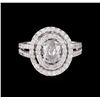 Image 2 : 1.72 ctw Diamond Ring - 14KT White Gold