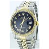 Image 1 : Rolex Two-Tone 1.00 ctw Diamond DateJust Men's Watch