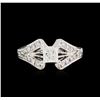 Image 2 : 14KT White Gold 1.55 ctw Diamond Ring