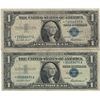 Image 3 : 1957 $1 Star Note Silver Certificate Currency Lot of 5