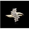 Image 2 : 14KT Yellow Gold 0.50 ctw Diamond Ring