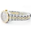 Image 4 : Rolex Two-Tone Diamond DateJust Ladies Watch