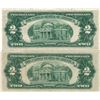 Image 2 : 1953 $2 AU Uncirculated Certificate Currency Lot of 2