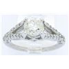 Image 1 : EGL Cert 1.57 ctw Diamond Ring - 14KT White Gold