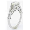 Image 8 : EGL Cert 1.57 ctw Diamond Ring - 14KT White Gold