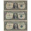 Image 1 : 1957 $1 Star Note Silver Certificate Currency Lot of 3