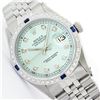 Image 1 : Rolex Stainless Steel Diamond and Sapphire DateJust Men's Watch