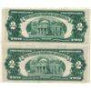 Image 2 : 1953 $2 AU Uncirculated Certificate Currency Lot of 2