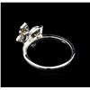 Image 3 : 0.29 ctw Diamond Ring - 14KT White Gold