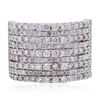 Image 2 : 14KT White Gold 2.30 ctw Diamond Ring