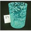Image 1 : FENTON Daisy & Fern Blue Opal. Tumbler
