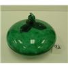 Image 1 : CZECH Deco Art Glass Cased Candy Dish