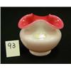 Image 1 : FENTON Peach Blow Ruffled Edge Vase