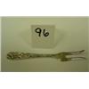 Image 1 : S. KIRK Repousse Sterling Pickle Fork
