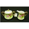 Image 1 : LEFTON Green Heritage Creamer/Sugar Set