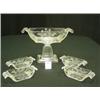 Image 1 : EAPG Pattern Glass Nut Dishes w/Master