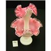 Image 1 : FENTON Peach Crest Epergne Milk Glass