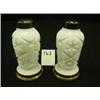 Image 1 : Vintage Milk Glass Salt/Pepper Shakers