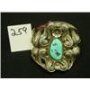Image 1 : Sterling & Turquoise INDIAN BRACELET