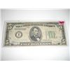 Image 1 : 1934 SERIES C RARE *FEDERAL NOTE* $5.00 SERIAL # I19257096A. CURRENCY BILL CAME OUT OF SAFE!!