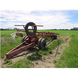 SINGLE AXLE STEEL BALE TRAILER