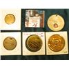 Image 2 : Viva Mexico Ojo Focal Copper-Nickel Medal with Picture frame in center, 39mm, BU, holed at top for n