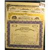 Image 1 : (3) Large ornate Mining Stock Certificates, includes: "Buloring Silver-Copper Mining Co.", "Consolid