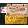 Image 1 : Facsimile May 30, 1947 Admittion Ticket "Ray "Sugar Robinson vs. Jimmy Doyle Lower Arena" on a Busin