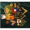 Image 1 : (20) Different Military Patches, Buttons, Badges, & etc.