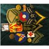 Image 2 : (20) Different Military Patches, Buttons, Badges, & etc.