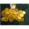 Image 2 : (52) Brass Gaming Tokens. According to 'Doc's' note there maybe as many as 40 different varieties in