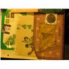 Image 2 : Large Group of Irish related Memorabilia in a glass Ryker case. Includes a 1908 era Pipe with Shamro