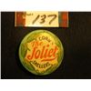 Image 1 : Advertising Pin-back "The Joliet Corn Shellers", "St. Louis Button Co."
