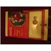 Image 1 : 17.5" x 24" "Coca-Cola Santa Packs are Here" Poster & 1886-1986 Coca-Cola Distributor Large Bronze M