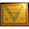 Image 1 : 11" x 13.5" "Certificate of Farm War Service This Certifies that This Family is enlisted in all-out 