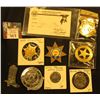 Image 1 : Group of Old Children's Law enforcement, Sheriff, and etc . Badges and memorabilia.