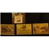 Image 1 : 1939 signed, 1940 Mint, no Gum,  & 1941 Mint, no Gum Migratory Bird Hunting Stamps.