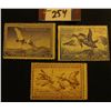 Image 1 : 1950 RW17 Mint, NG; 1952 RW19, Unsigned, NG; & 1953 RW20, Mint, NG Migratory Bird Hunting Stamps.