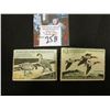 Image 1 : 1964 RW31, Mint Lightly Hinged, 1965 RW32 Mint No Gum, Migatory Duck Hunting Stamps.