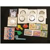 Image 1 : Group of Cracker Jack toys, tokens, & etc.