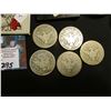 Image 3 : A Large Group of old Pin-backs & several different date Old U.S. Barber Half-dollars dating back to 