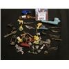 Image 2 : Group of Cracker Jack toys, & etc. including a clay pipe which 'Doc' had marked $75.00.