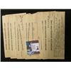 Image 1 : Group of more than (20) 1920 era Motorcycle Registration partial Postcards with Queen Victoria & Geo