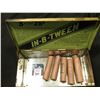 Image 1 : Metal Tin "In Cigarritos Tween" "In--B-_Tween Reg. U.S. Pat. Off." filled with  (5) Original Uncircu