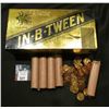 Image 2 : Metal Tin "In Cigarritos Tween" "In--B-_Tween Reg. U.S. Pat. Off." filled with  (5) Original Uncircu