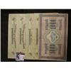 Image 2 : (6) Series 1917 Russia 1000 Roubles large size Banknotes. Cashier Signature varieties. 'Doc' was pri