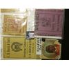 Image 2 : "Osceola" Cigar Box label (rough condition); & Tobacco Box labels from Charlotte, Ia., Tipton, Ia., 