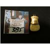 Image 1 : Ivory Elk's Tooth "BPOE 396" mounted in a Gold mount for suspending from a necklace.