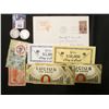 Image 1 : 1940 "Wyoming Statehood 50th Anniversary" First Day of issue Stamped Cover; World War II Sticker "Le
