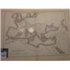 Image 1 : 10" x 13" Map "The Provinces of the Roman Empire", ready for framing; & 1898 P & 99 P Barber Half Do